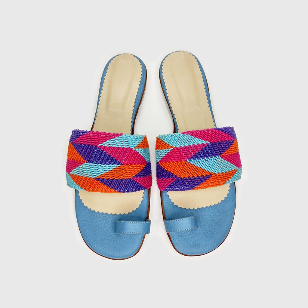 Sandalias Aurora Tutti (Nro. 39) sandalias de cuero hechas a mano - Quintaesencia Store