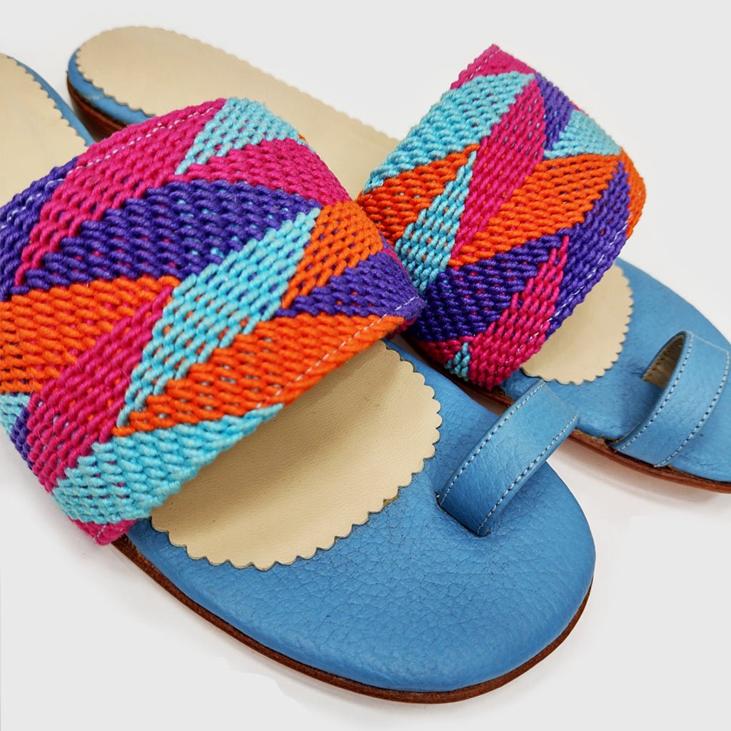 Sandalias Aurora Tutti (Nro. 39) sandalias de cuero hechas a mano - Quintaesencia Store