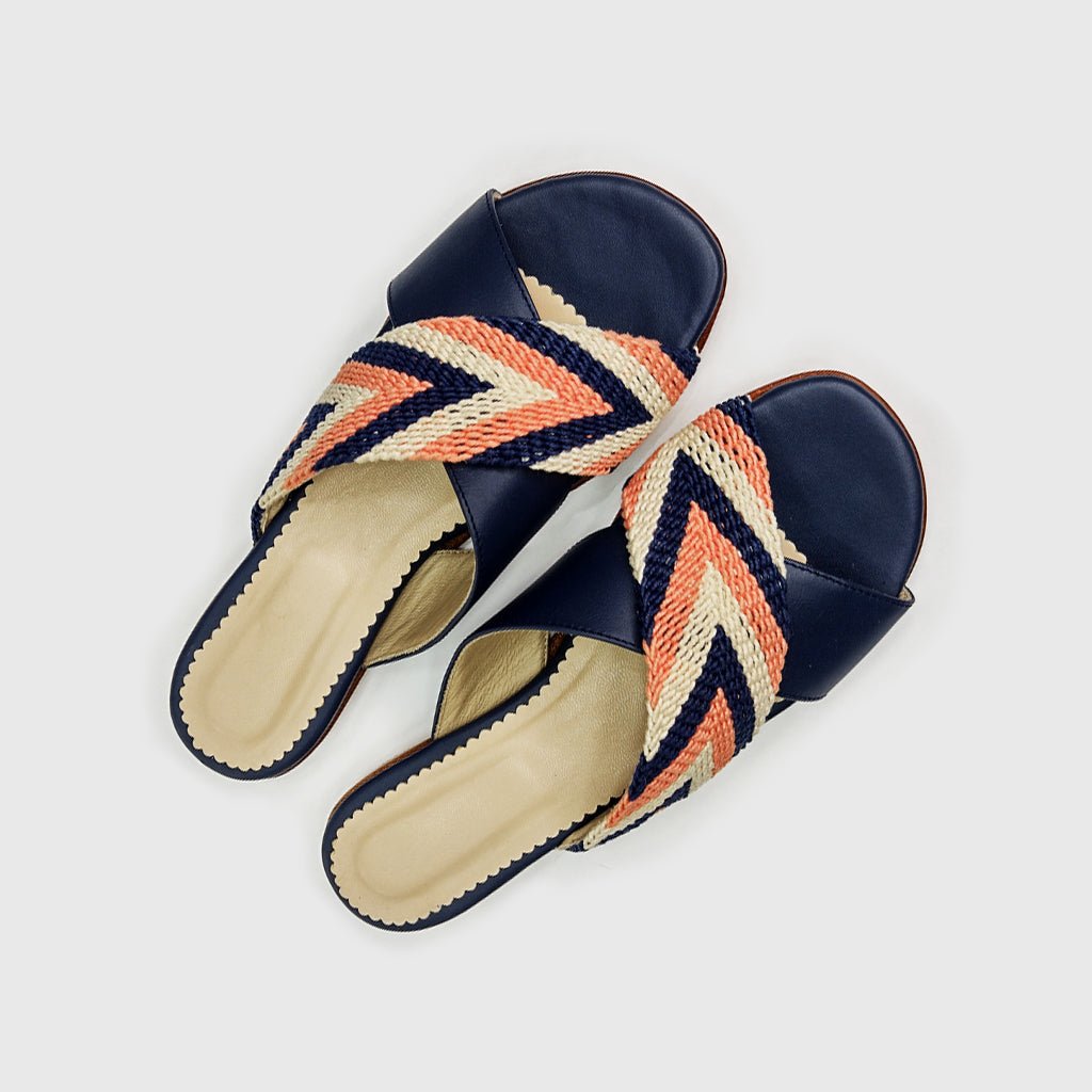 Sandalias Eclipse Mora (Nro. 36) sandalias de cuero hechas a mano - Quintaesencia Store